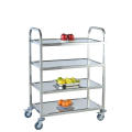 Square Tube Room Service Food Transport Cart Trolley